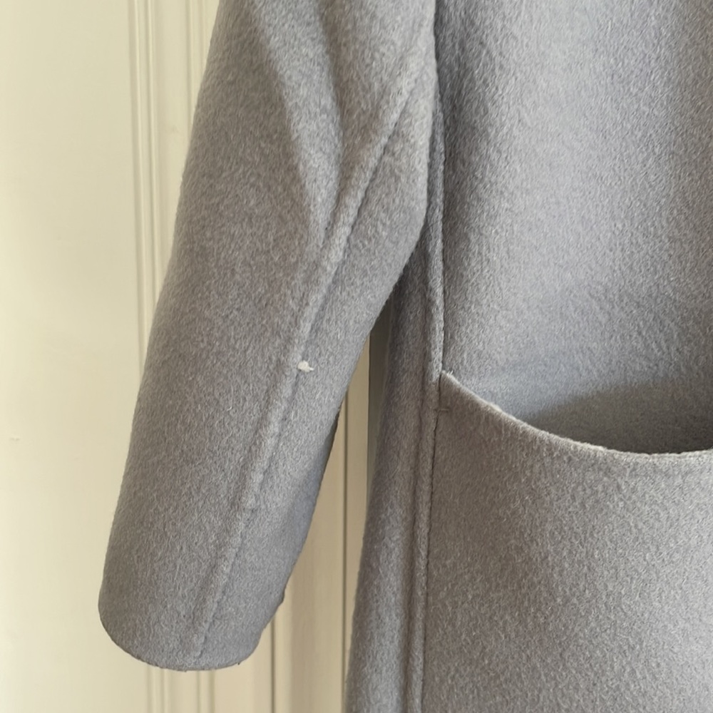 Theory Double Face Wool Bi Color Wool Coat - image 8